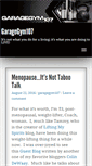 Mobile Screenshot of garagegym107.com